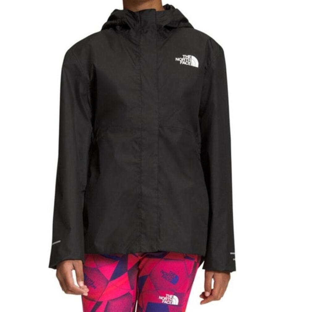 The North Face Kids Antora Rain Jacket Black XS Youth Waterproof
